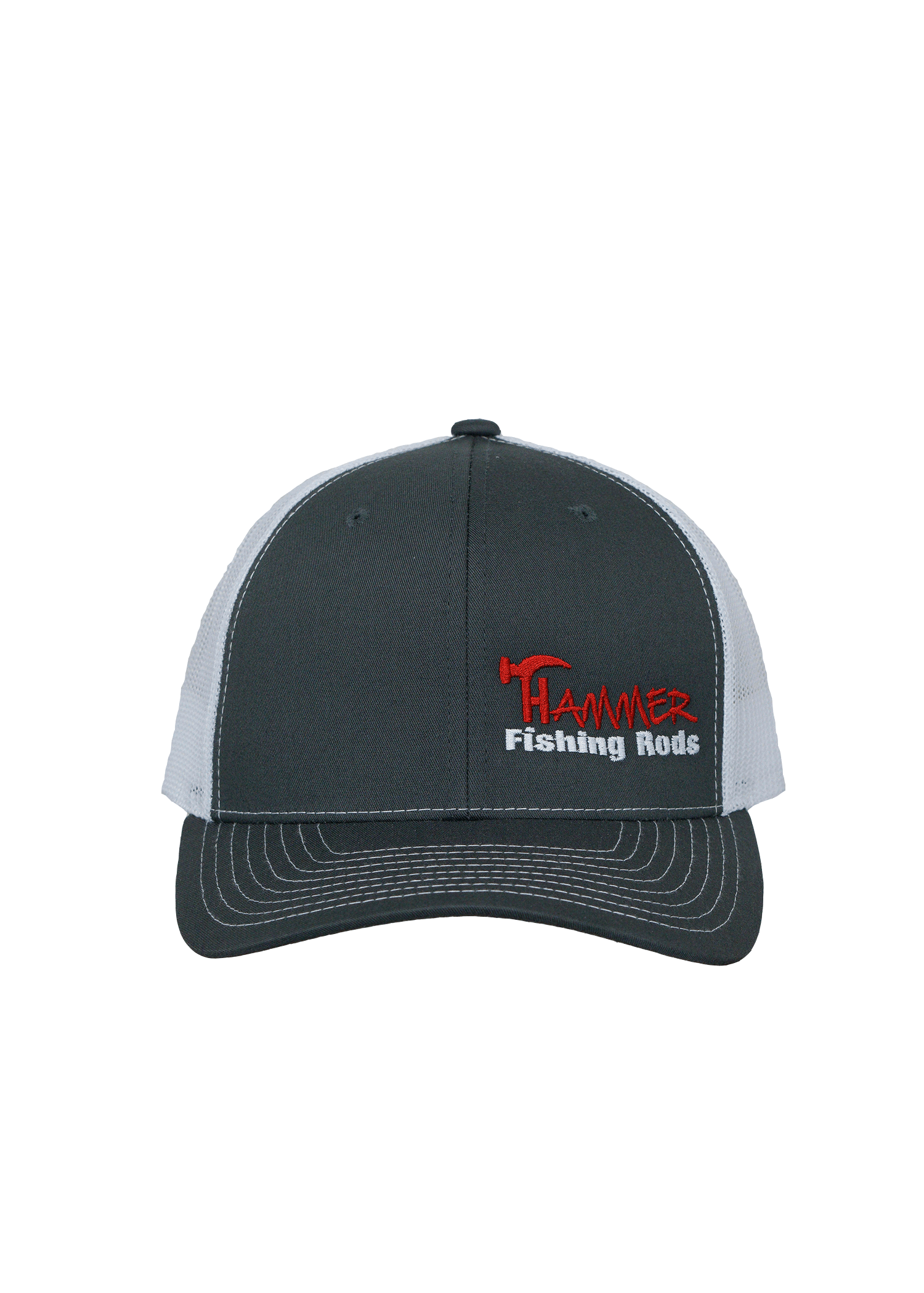 Hammer Trucker Fit Cap - Charcoal & White - Hammer Rods